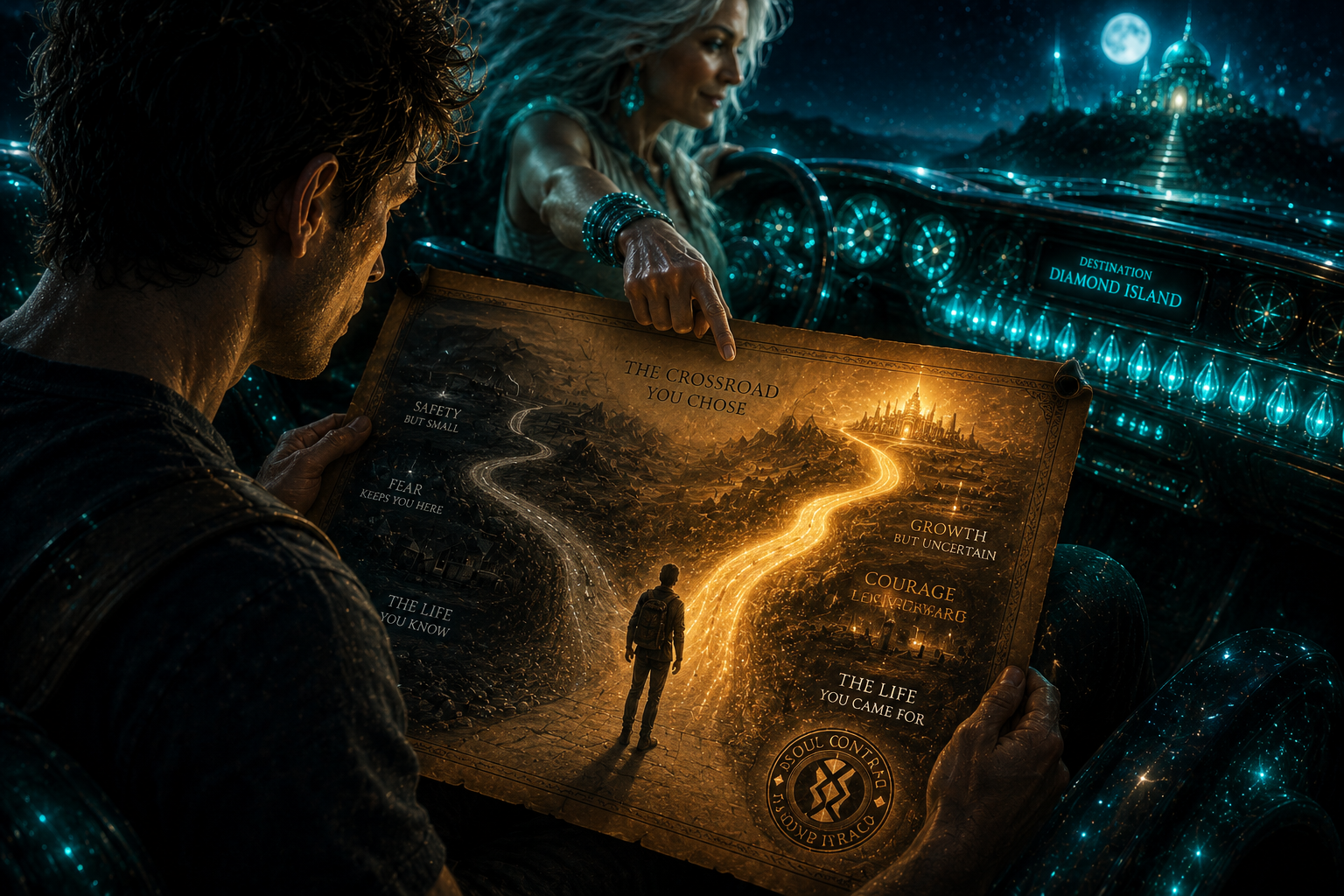 A vision in the night — the ancient touch that wakes you to your Soul Contract